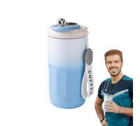 Smart Water Bottle, Water Bottle Temperature Control - Water Bottle with Temperature Display,420ml Thermal Rubber Based Water Bottle, Built-in Filter