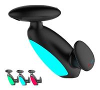 Smart Water Faucet,360° Rotating Pull-Out Washbasin Faucet,Bathroom Vanity Faucets with Pull Out Sprayer,Hot and Cold Water Sink Faucets with 4 Modes 3 Lights,Smart LED Bathroom WaterFaucet (Black)