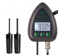 Smart Water Quality Tester Digital pH Meter Salinity Temp Gauge with for tuya Smart App WiFi Alerts for Fish Tank Garden Black(WF9951)