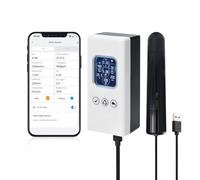 Smart Water Quality Tester Wireless WiFi Multi-Parameter Water Quality Meter for pH/ORP/TDS/EC/Salinity/SG/Temp Monitoring Real-Time Alerts with App Connection for Aquarium, Saltwater Nano Fish Tank