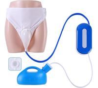 Smart Wearable Electric Urinal - Anti-Leak Bedside Urinal with 2000ml Collection Container, Fast 0.5s Detection, Reusable & Easy to Clean for Bedridden Patients(Male)
