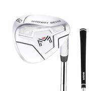 Smart Wedge - Full Face CNC Groove 52/56/60 Degree Golf Wedges for Men,Solid Shots, No Chunking for All Lies,Low CG Design for Bunker Shots (Silver,60 Degrees)
