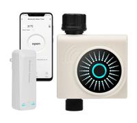 Smart Wi-Fi Water Timer for Garden Hose, Bluetooth Hose Timer with Wi-Fi Hub for Outdoor Faucet, Programmable Irrigation and Sprinkler System