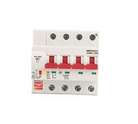Smart WiFi Circuit Breaker, AC220V APP Remote Switch, PA66-DSM (4P 40A)