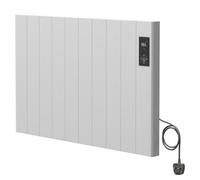 Smart WiFi Controlled 2000w Thermostatic Electric Radiator | White | Aluminium | 600mm x 910mm