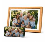 Smart WiFi Digital Photo Frame myFirst Frame Live 10 Inch 1280x800 LCD Touch Screen, Auto-Rotate Portrait and Landscape, 32GB Memory with Cloud Storage, Share Moments Instantly via myFirst Circle App