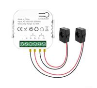 Smart WiFi Energy Meter, With Current Transformer Clamp, For Monitor The Power Production And Consumption(2CT)