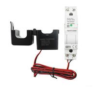 Smart WiFi KWH Measurement Device for Home and Office Use Displays Comprehensive Electrical Metrics Easily (50A)