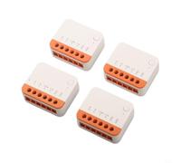 Smart WiFi Light Switch MINIR4 with Timing Function & Relay Disconnect, Control Your Devices Remotely (4pcs)