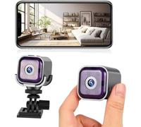 Smart WiFi Mini Camera 1080P HD Spy Hidden Camera Wireless Security Camera with Night Vision, APP Control, Two-Way Audio, Motion Detection & Built-In Battery for Home, Outdoor, Pet Monitoring