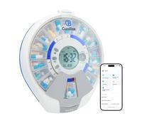 Smart WiFi Pill Dispenser for Elderly Automatic Medicine Pill Organizer 21 Day Medication Dispenser Rising Pill Containers App Reminder Alarm & Light Machine for Prescriptions & Vitamins