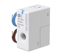 Smart WiFi Power Monitoring Device Compatible with For Tuya 1-50A Real-time kWh Tracking Voltage Current Power Factor Alerts