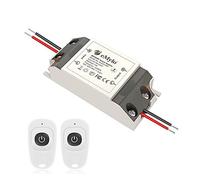 Smart WiFi RF Switch Wireless Relay Module eMylo Remote Control Light Switches 1 Channel 12V Home Automation Outlet Timer 433Mhz 5V-36V Support Alexa/Google Home Assistant/IFTTT Via iPhone Android