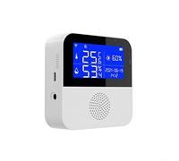Smart WiFi Temperature Humidity Sensor,WiFi Temperature Sensor With External Probe,For Tuya Temperature Humidity Monitor With probe line