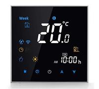 Smart WiFi Thermostat Compatible with Alexa Google Home IFTTT - Programmable Wireless Thermostats for Water/Gas Boiler Heating,Remote Control Digital Temperature Controller, 3A