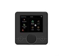 Smart WiFi Thermostat for Gas Boiler and Electric Floor Heating with For Tuya App and Support, RGB Color Screen, and Multi Period Weekly Scheduling (Gas Boiler.Black)