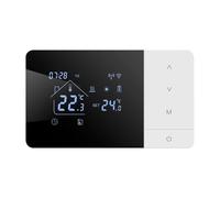 Smart Wifi Thermostat, Heat Cool Regulator, Touchscreen Temp Controller, APP Voice Activated Climate Device, Universal Indoor Solution for House RV Hotel Garage, Efficient Energy Saver