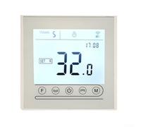 Smart WiFi Touch Screen Thermostat, 16A Digital Display Temperature Controller ForTuya Water Electric Floor Heating System(Gas boiler heating)