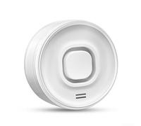 Smart WiFi Water Leak Detector, For Tuya 100dB Smart Water Leak Alarms with Real-Time App Alerts & 12-month Battery Life for Bathroom, Kitchen (Without a probe)