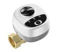 Smart WiFi Water Vavle Gas Shutoff for DN15/DN20/DN25 APP Wireless Control Timer Alarm Automation Linkage Valve Leak-Proof Water-Saving(DN25)