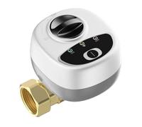 Smart WiFi Water Vavle Gas Shutoff for DN15/DN20/DN25 APP Wireless Control Timer Alarm Automation Linkage Valve Leak-Proof Water-Saving(DN20)