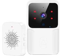 Smart WiFi Wireless Video Doorbell Camera, Intercom Security Ring Phone Door Bell, Long Standby Battery, Two-Way Talk, Motion Capture & USB Chime