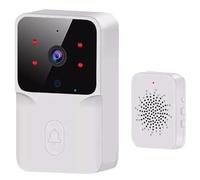 Smart WiFi Wireless Video Doorbell Camera, Intercom Security Ring Phone Door Bell, Long Standby Battery, Two-Way Talk, Motion Capture & USB Chime