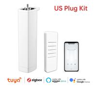 Smart WiFi Zigbee Curtain Motor with RF Remote and APP Control System