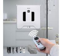 Smart Window Cleaning Robot,Double Water Spray Window Cleaning Robot,Powerful Suction Smart Window Cleaner 3000pa Resistance Closed 20mins for Indoor Outdoor