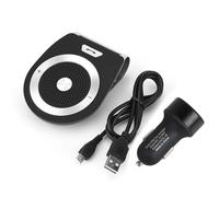 Smart Wireless Bluetooth Hands - Car Kit - Long Battery Life, Dual Phone Connectivity, Portable Design for Easy Conferencing and Calls