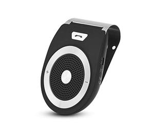 Smart Wireless Bluetooth Hands-free Car Kit, link Two phones At The Same Time,Support Headset and Hands-Free Profiles Portable Design,Bluetooth In Car Speakerphone