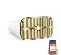 Smart Wireless Rain Sensor, For Tuya For Zigbee IP67 Waterproof Water Leak Detector With App Alerts, 2 In 1 Outdoor Rain And Leak Monitor