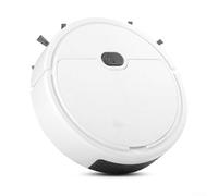 Smart Wireless Vacuum Robot 3-in-1 Sweeping Mopping, 800mAh Auto Obstacle Avoidance, Strong Suction for Pet Hair & Hard Floors, USB Rechargeable Cleaner(White)