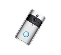 Smart Wireless Wifi Video Doorbell PIR Infrared Night Vision Ring Camera with Chime with 3pcs batteries