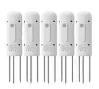 Smart Zigbee-Compatible Plant Monitor - Wireless Soil Moisture, Temperature & Humidity Sensor for Outdoor Garden, Greenhouse & Agriculture Tracking 5PCS-GXM01