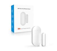 Smart Zigbee Door and Window Sensor - Wireless Contact Sensor with Real-Time Alerts, APP Control via Smart Life or Tuya, Battery Powered, Easy Installation for Home Security