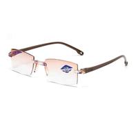 Smart Zoom Reading Glasses for Modern Vision Needs, Intelligent Reading Glasses with Progressive Far and Near Dual-Purpose Lens and Light Weight