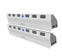 SmartAir BOOST XL 2pk - Portable Radiator Fan - Cordless, Rechargeable & Automatic - Intelligent Sensor - Improve Heat Distribution & Circulation - Compact Heat Booster - Reduce Energy Wastage