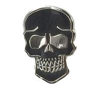 Smartbadge® Black Skull, Gothic, Pirate, Biker Hard Quality enamel lapel pin badge
