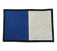 Smartbadge® County Waterford Irish Colours Flag Embroidered Sew/Iron on Patch Badge (A)