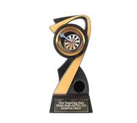 Smartbadge Darts Bullseye Bully Up Award 180mm Mania Trophy Engraved Free