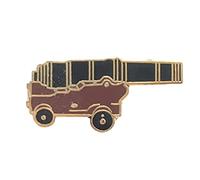Smartbadge® Pirate Ship Military Cannon Hard Quality enamel lapel pin badge