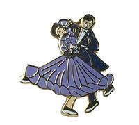 Smartbadge® Strictly Come Dancing Ballroom Dancers Hard Quality enamel lapel pin badge