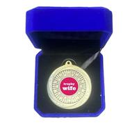Smartbadge Trophy Wife 60mm Medal (SMB25) In Box Engraved Free