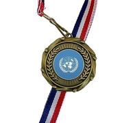 Smartbadge United Nations 45mm Combo Medal & Ribbon Engraved FREE