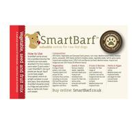 SmartBarf - Dog Food Toppers 60G with Nutrients - Vegetable, Seed & Fruit Mix - Prebiotics for Dogs, Dog Gut Health Supplement, Raw Food for Dogs & Fussy Eaters with Minerals & Vitamins 1 Pouch
