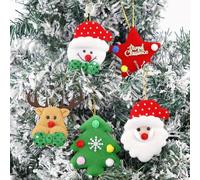 smartbies 10 Pieces Christmas Element Pendant Set Holiday Hanging Decorations Tree Hanging Party Xmas Decor