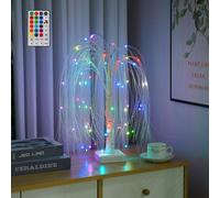 Smartbies 60 LED Pre Lit Christmas Willow Tree Lamp With Remote | Size: 1 Pack Smartbies Multicolor 1 Pack