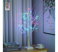 Smartbies 72 Pre Lit Christmas Birch Twig Tree Lamp With Remote Control | Size: 11 Pack Smartbies Multicolor 11 Pack