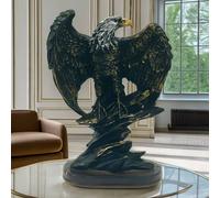Smartbies Eagle Statue Resin Ornament Home Or Office Decor in Light Brown | Size: 1 Pack Smartbies Light Brown 1 Pack